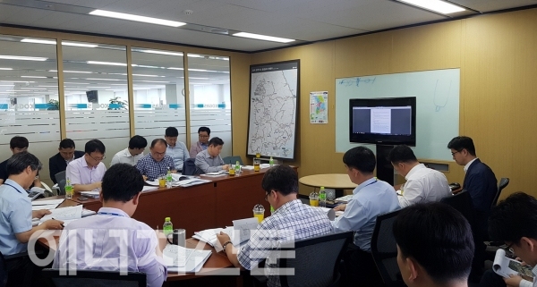 ▲ 한국가스공사가 천연가스 미공급 3개 지역 건설공사 구간에 대한 설계 안전성 검토 기술자문위원회를 가졌다.