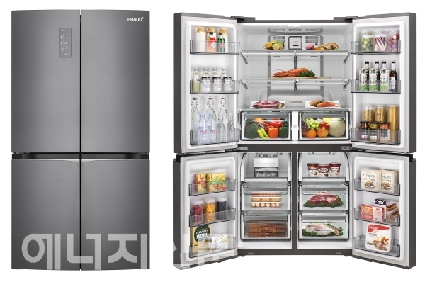 ▲ 대유위니아가 2019년형 프리미엄 냉장고 '프라우드' 8종을 출시한다.