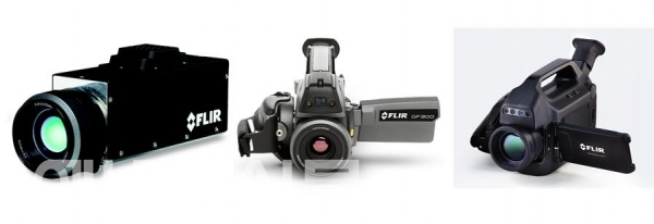 ▲ 플리어시스템 코리아가 광학가스탐지(optical gas imaging, OGI) 카메라에 대한 할인 이벤트를 진행한다. 왼쪽부터 FLIR G300a, GF320, GFx320.