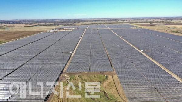 ▲ 한화큐셀이 이번에 매각한 텍사스주 81MW 규모 태양광발전소.