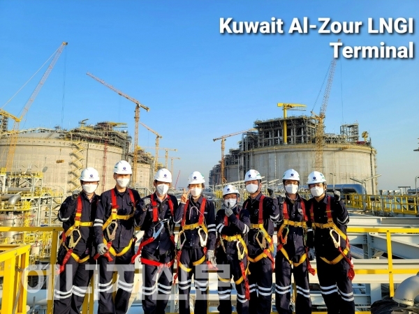 ▲ 쿠웨이트 LNG사업에서 가스공사는 생산기지 시운전·교육 역무를 수행한다.
