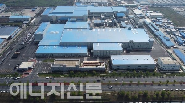▲ 중국 창저우에 위치한 SK아이이테크놀로지 중국 LiBS 공장.