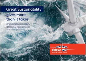 ▲  제4회 영국 해상풍력 기업 소개 웨비나 2023 포스터.