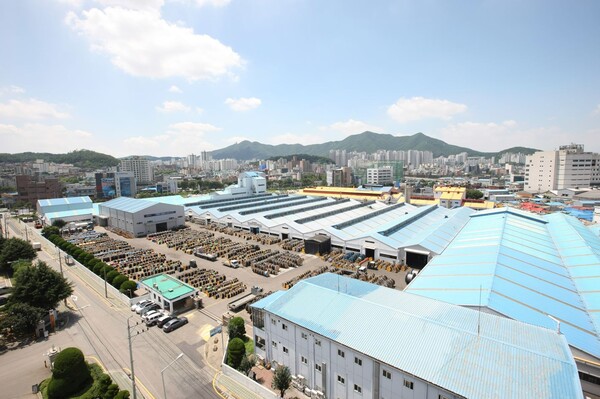 ▲가온전선 군포공장 전경.