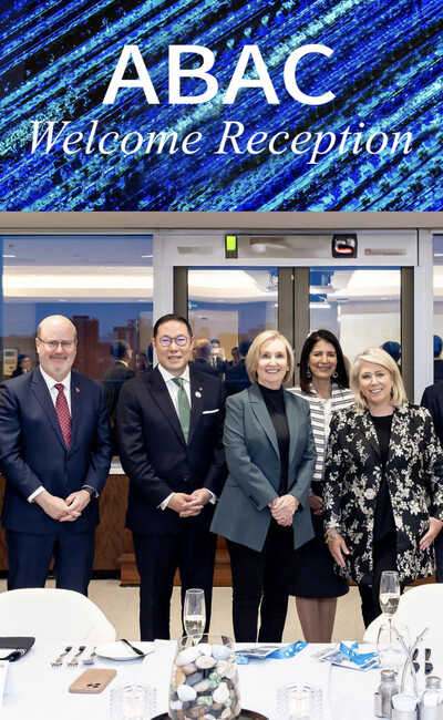 ▲ 조현상 HS효성 부회장(왼쪽 두번째)이 23일부터 26일(현지시간)까지 캐나다 토론토에서 열린 2025 ABAC 2차 회의에 참석했다.