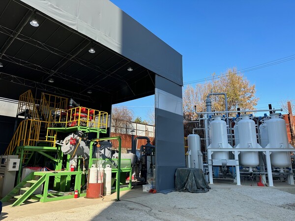 ▲ 연구성과 실험에 활용된 용인 파일럿 플랜트.