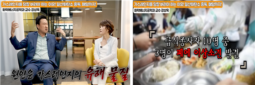 ▲ 의사친(의사사람친구) 유튜브 채널에서 지난 8일 “매일 쓰는 '이것'이 우리 가족의 건강을 해치고 있다?! 암, 치매를 유발하고 간, 신장, 폐까지 망치는 일상 속 최악의 발암 물질 공개”(상명대 화학에너지공학과 강상욱 교수) 편을 게시했다.