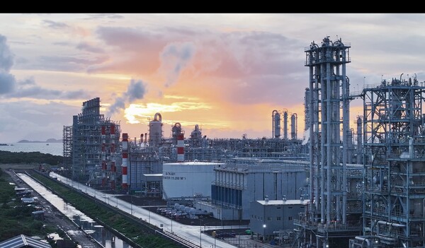 ▲ 롯데케미칼 인도네시아(LOTTE Chemical Indonesia) 전경. 