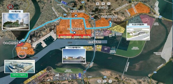 ▲ 현대차그룹과 평택시가 평택항을 친환경 그린수소 항만으로 조성해 녹색 해운 항로의 기틀을 다진다는 계획이다.