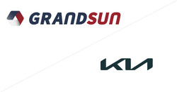 ▲ 그랜드썬-기아 로고.