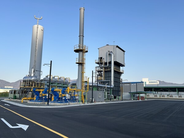 ▲ 수소생산기지 전경.