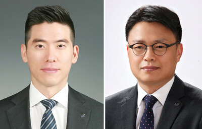 ▲ 구동휘 LS MnM 대표이사 CEO 사장(왼쪽)과 안길영 LS ELECTRIC 생산R&BD 총괄 부사장.