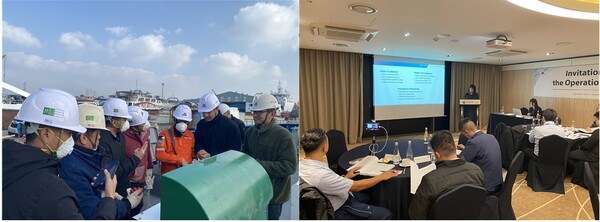 ▲ 해양환경공단이 지난 7일부터 20일까지 14일 동안 부산, 목포 일대에서 필리핀 공무원 대상 한국 초청연수를 실시하는 모습