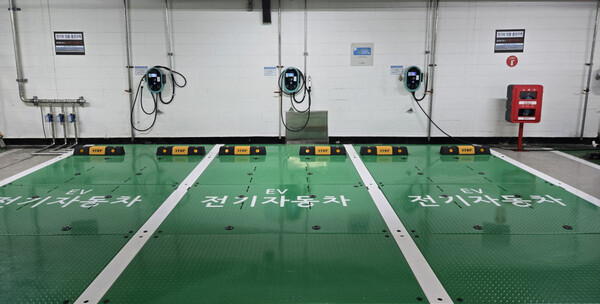 ▲ 육송의 '전기차 화재 확산방지 시스템'.