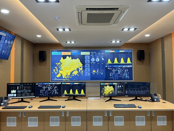 ▲지역 신재생발전 관제시스템(LRMS)