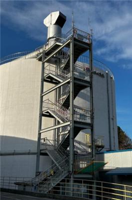 ▲ 층분리 실증설비.