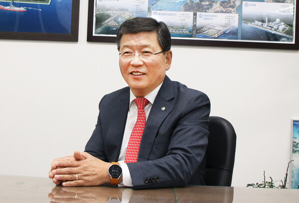 ▲ 안영훈 동북아LNG허브터미널(주) 대표이사.