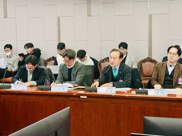 ▲ 정희용 한국도시가스협회 전무는 청정열에 대한 정의와 공급자의무 등 기본 개념 정의부터 바로 잡아야 한다고 의견을 피력했다.