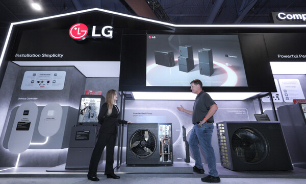 ▲ LG전자가 북미 최대 공조전시회 '‘AHR EXPO’에 참가, 유니터리 시스템을 선보인다.