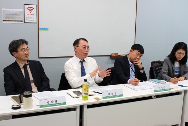 ▲ 이승훈 한국비철금속협회 본부장은 고부가 재활용 확대를 위해 산업 현장의 여건을 고려한 정책 설계가 중요하다고 강조했다.