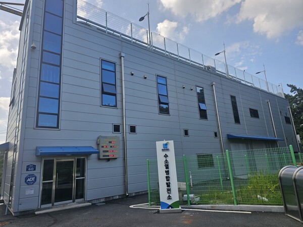 ▲ 울산 북구 율동 수소연료전지 열병합발전소 전경.