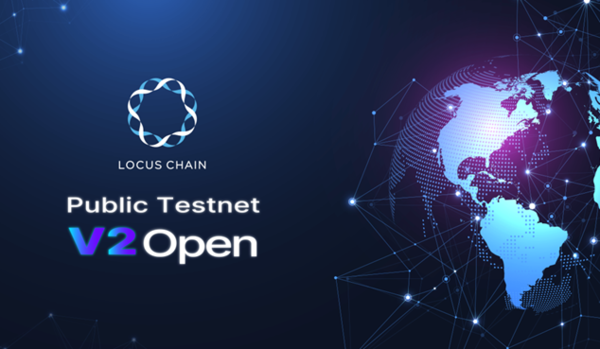 ▲ 로커스체인의 테스트넷 V2 이미지