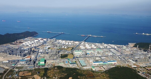 ▲ 대산 석유화학 단지 전경.