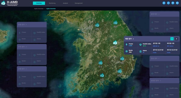 ▲ H-AIMD 시스템 초기화면.