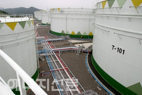 ▲ 한국석유공사 서산비축기지.