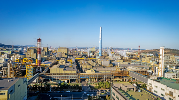 ▲ 고려아연 온산제련소 전경.