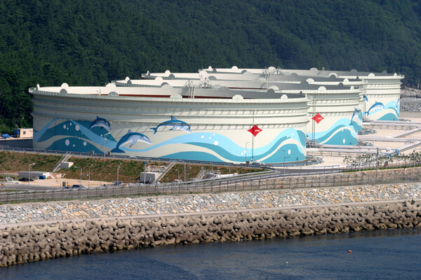 ▲ 한국석유공사 서산비축기지의 모습.