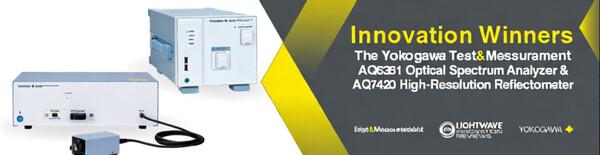 ▲ 요꼬가와의 차세대 광학 측정기 2종이 ‘2026 광통신 혁신상’을 수상했다.