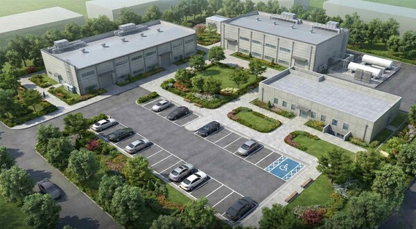 ▲ 수소엔진 및 기자재 테스트베드 센터 조감도.