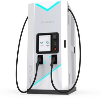 ▲ DC 급속 충전기 Supersonic 400kW.