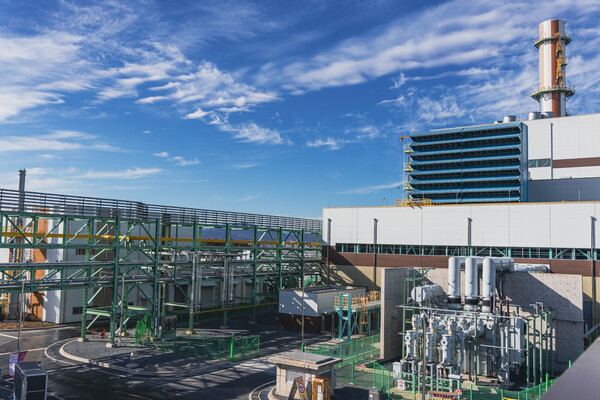 ▲ SK가스의 발전 자회사인 울산GPS(주)의 전경.