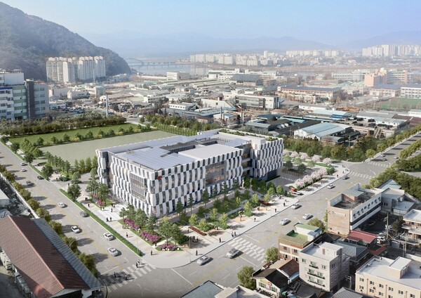 ▲한전 강원본부 신사옥 조감도.