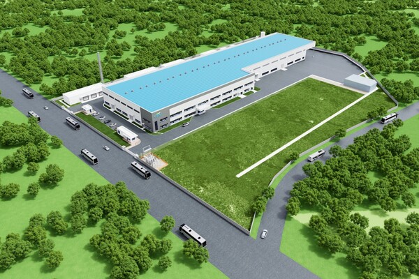 ▲ KNC 인도 제3공장 조감도.