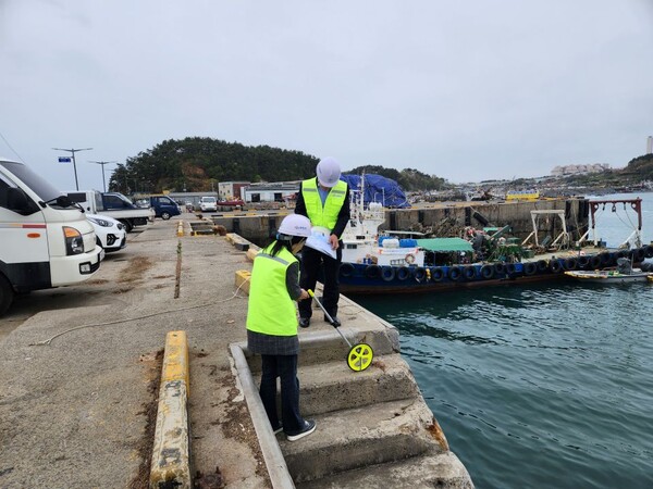 ▲ 충남도가 ‘상반기 항만시설물 정기안전점검’을 이달 22일부터 5월 8일까지 진행한다.