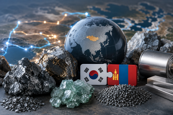 ▲ 한국과 몽골이 광물자원 분야 기술과 인력, 기업 간의 협력을 확대하는 등 핵심광물 협력 강화에 나선다. 사진은 AI 생성 이미지.