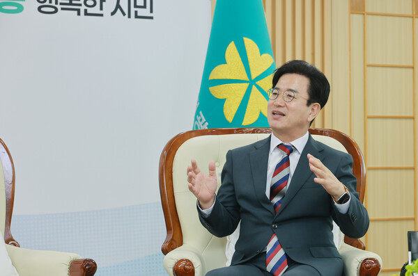▲ 허태정 대전광역시장.