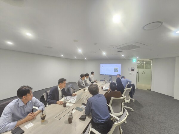▲ 제17차 청정 바이오에너지(바이오수소) 포럼 참석자들이 열띤 논의를 하고 있다. 