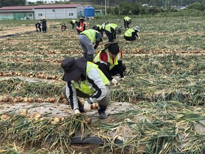 전남환경산업진흥원, 농가 일손돕기 봉사활동
